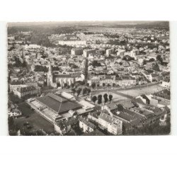 TARBES: place marcadieu vue aérienne 10x15 - très bon état