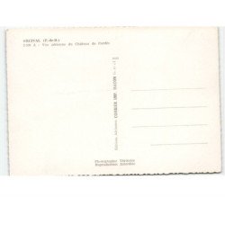 ORCIVAL: château de cordès vue aérienne 10x15 - très bon état