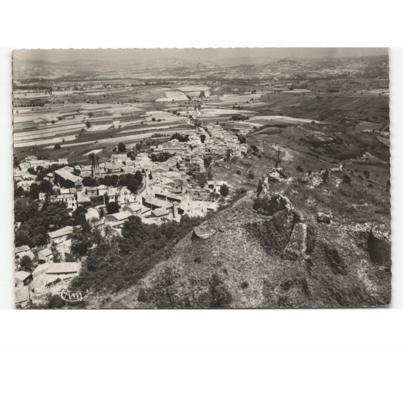 NONETTE: vue générale et la vutte vue aérienne 10x15 - très bon état