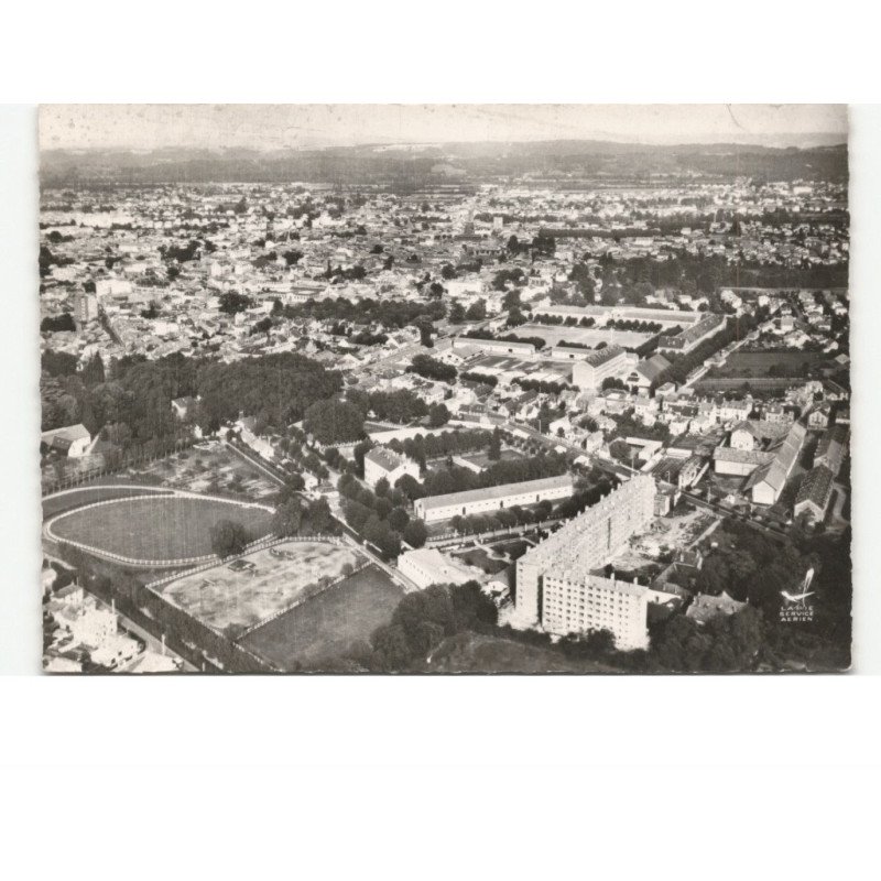 TARBES: cité radieuse, haras, quartier larrey vue aérienne 10x15 - très bon état