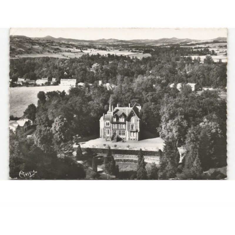 PARENTIGNAT: château de cornonet, maison saint-pierrebb vue aérienne 10x15 - état