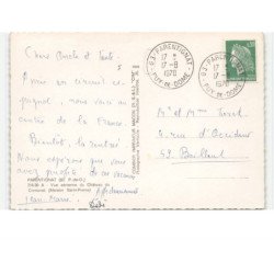 PARENTIGNAT: château de cornonet, maison saint-pierrebb vue aérienne 10x15 - état