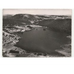 environs de MUROL: le lac chambon vue aérienne 10x15 - état