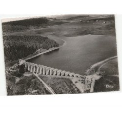 LES PRADEAUX: barrage vue aérienne 10x15 - très bon état
