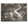 QUEILLE: vallée de la sioule, la presqu'île vue aérienne 10x15 - très bon état