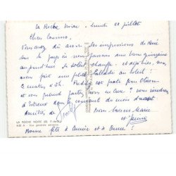 LA ROCHE NOIRE: vue générale vue aérienne 10x15 - très bon état