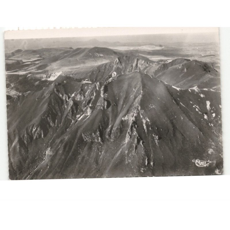 LE PUY-de-SANCY: sommet du sancy vue aérienne 10x15 - très bon état
