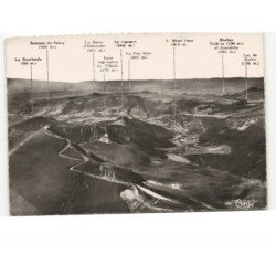 LE PUY-de-SANCY: chaîne des monts-dore vue aérienne 10x15 - très bon état