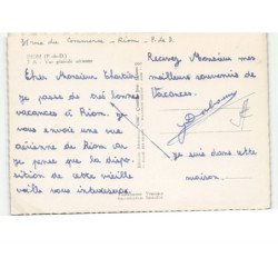 RIOM: vue générale vue aérienne 10x15 - très bon état