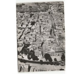 RIOM: le boulevard clementel et le rue rue du commerce vue aérienne 10x15 - très bon état
