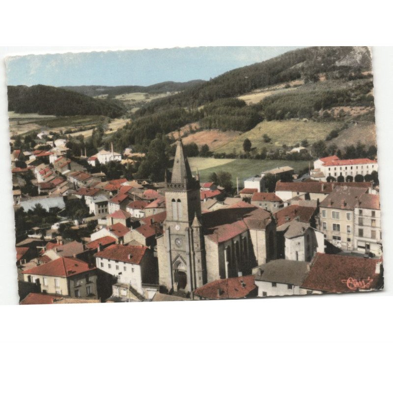 SAINT-ANTHEME: vue générale vue aérienne 10x15 - très bon état