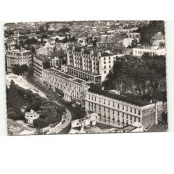 ROYAT: les grands hôtels et le boulevard vaquez vue aérienne 10x15 - très bon état