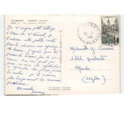 SAINT-CIRGUES: CHIDRAC: vue générale vue aérienne 10x15 - très bon état