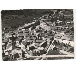 SAINT-GERMAIN-L'HERM: le centre vue aérienne 10x15 - très bon état