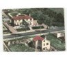 FONTENAY-sur-LOING: aux amis de la route hôtel restaurant vue aérienne 10x15 - très bon état