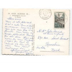 INGRANNES: le bourg vue aérienne 10x15 - très bon état