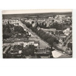 MONTARGIS: l'avenue du général de Gaulle vue aérienne 10x15 - très bon état
