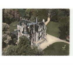 NOGENT-sur-VERNISSON: le château des barres école forestière vue aérienne 10x15 - très bon état