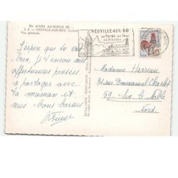 NEUVILLE-aux-BOIS: vue générale vue aérienne 10x15 - très bon état