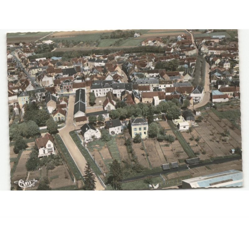 BEAUNE-LA-ROLANDE: vue générale vue aérienne 10x15 - très bon état