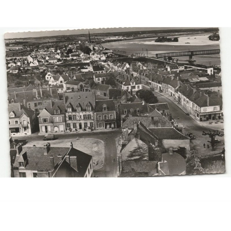 SULLY-sur-LOIRE: vue générale vue aérienne 10x15 - très bon état