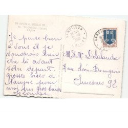 SANDILLON: l'église vue aérienne 10x15 - très bon état
