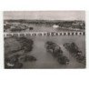 BEAUGENCY: le pont sur la loire vue aérienne 10x15 - très bon état
