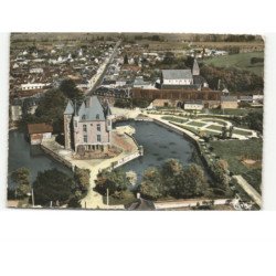 BELLEGARDE: le château vue aérienne 10x15 - très bon état