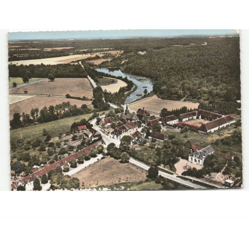 BOISMORAND: vue panoramique vue aérienne 10x15 - très bon état