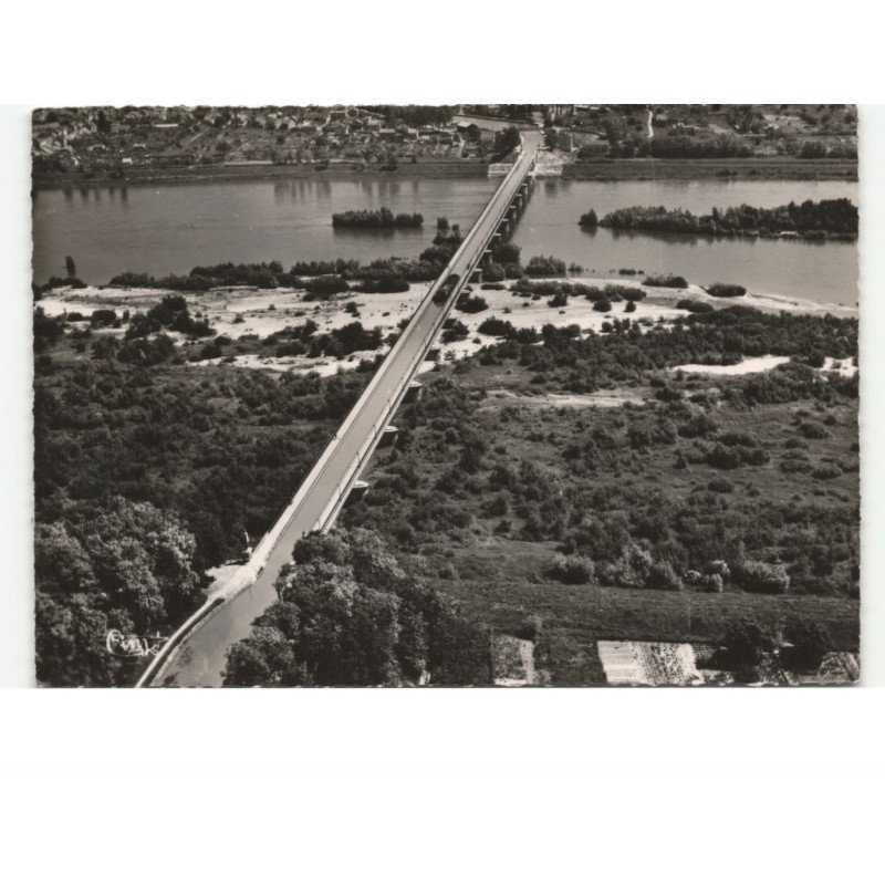 BRIARE: le pont-canal vue aérienne 10x15 - très bon état