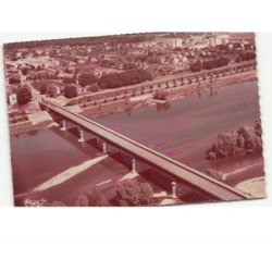 BRIARE: le pont canal vue aérienne 10x15 - très bon état