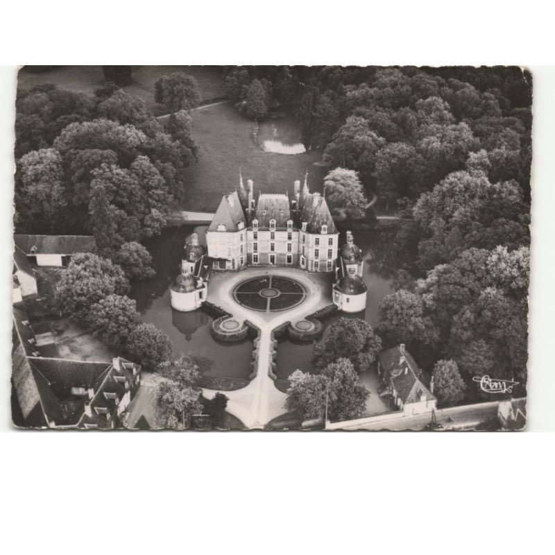 CHATEAURENARD: château de la motte vue aérienne 10x15 - état