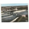 CHATEAUNEUF-sur-LOIRE: le pont sur la loire vue aérienne 10x15 - très bon état