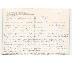LA CHAPELLE-SAINT-MESMIN: l'hôpital et notre-dame de la solitude vue aérienne 10x15 - état