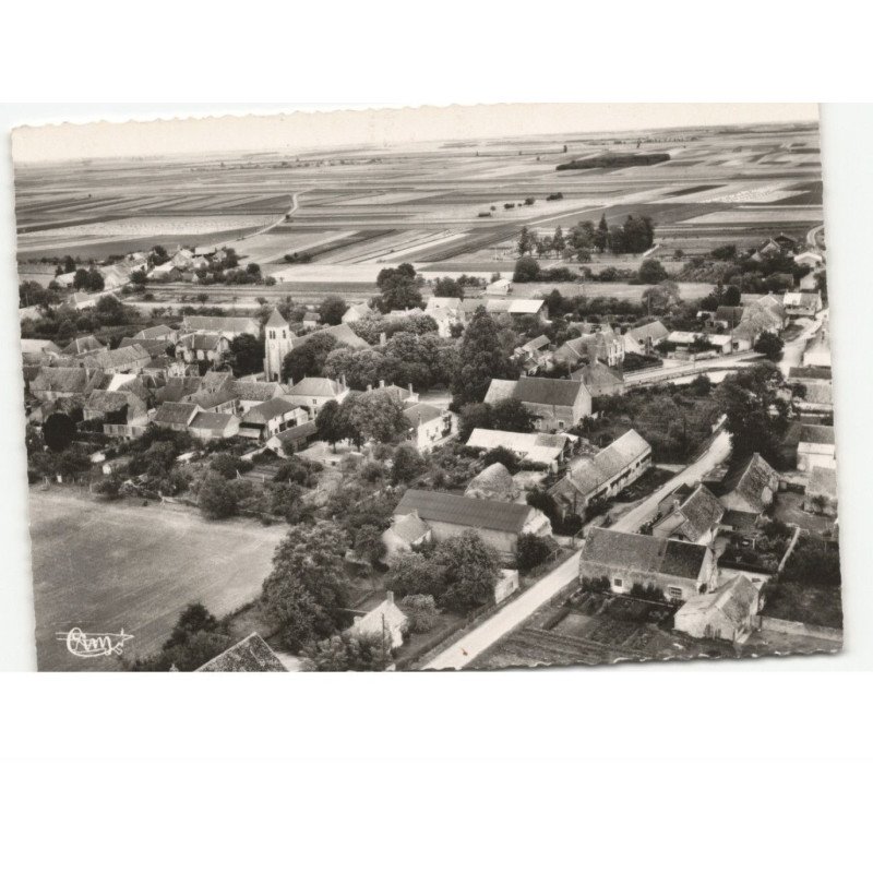 CRAVANT: vue panoramique vue aérienne 10x15 - très bon état