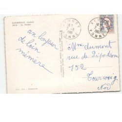 COURTENAY: la piscine vue aérienne 10x15 - très bon état
