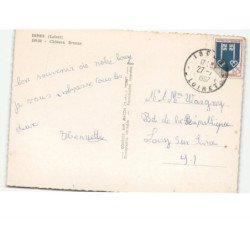ISDES: château brenne vue aérienne 10x15 - très bon état