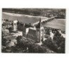 GIEN: l'église et le château vue aérienne 10x15 - très bon état