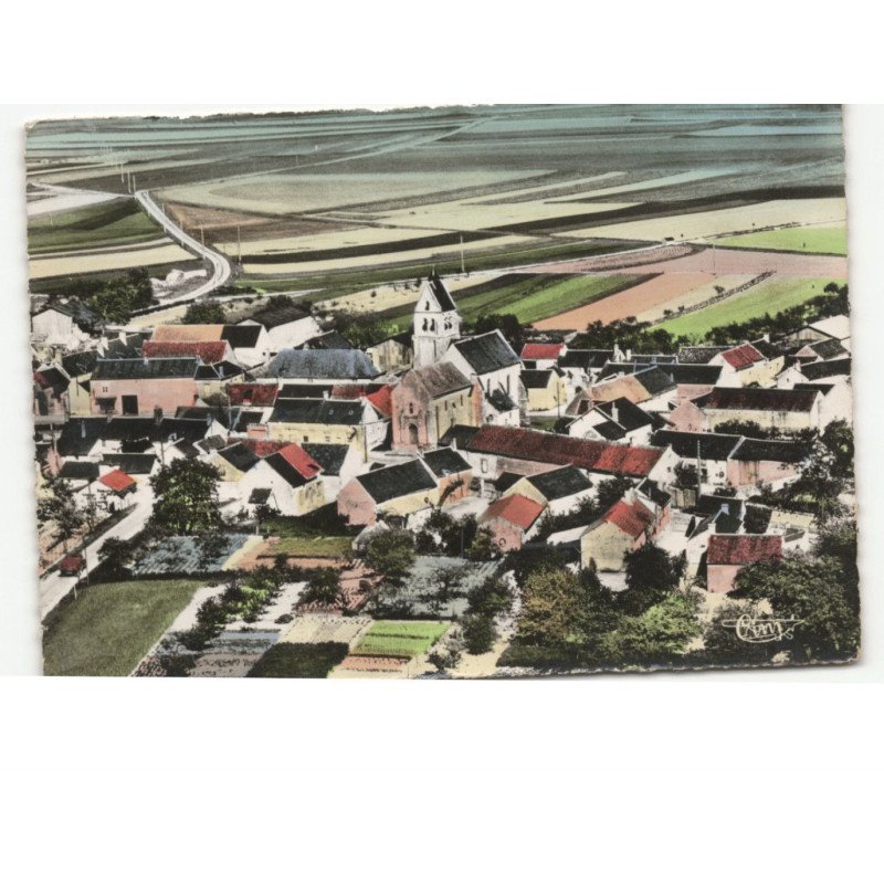 GUIGNONVILLE: vue panoramique vue aérienne 10x15 - très bon état