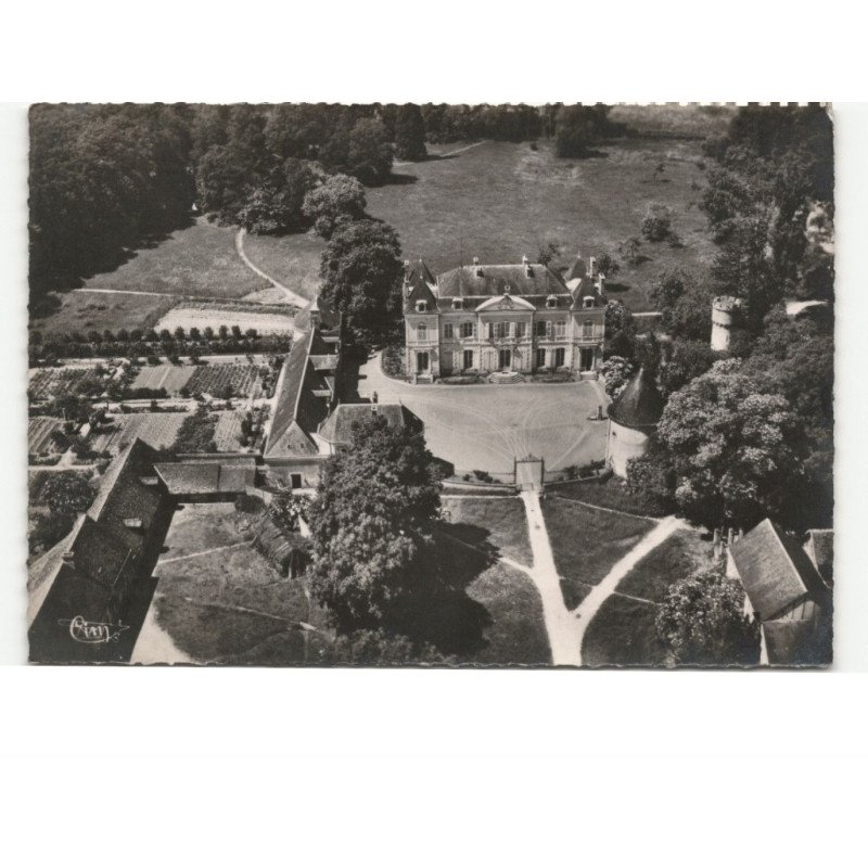 JOUY-le-POTIER: château de cendray: vue aérienne 10x15 - très bon état