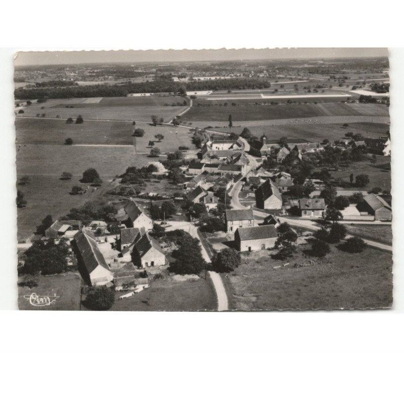 MERINVILLE: vue générale vue aérienne 10x15 - très bon état