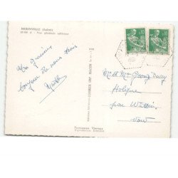 MERINVILLE: vue générale vue aérienne 10x15 - très bon état