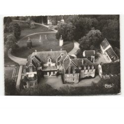 MONTCRESSON: château de la forêt, ancienne résidence du maréchal de mac-mahon vue aérienne 10x15 - très bon état
