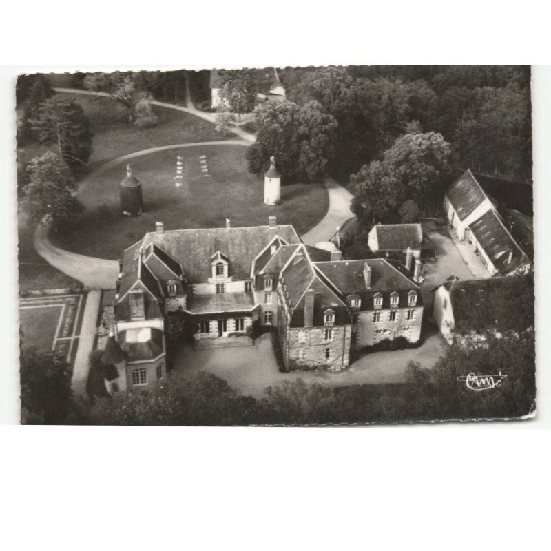 MONTCRESSON: château de la forêt, ancienne résidence du maréchal de mac-mahon vue aérienne 10x15 - très bon état