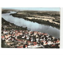 OUSSON-sur-LOIRE: vue générale vue aérienne 10x15 - très bon état