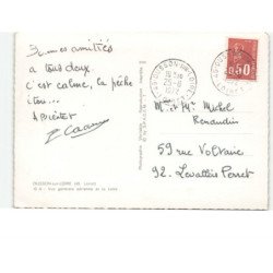 OUSSON-sur-LOIRE: vue générale vue aérienne 10x15 - très bon état