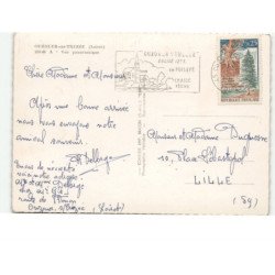 OUZOUER-sur-TREZEE: vue panoramique vue aérienne 10x15 - très bon état