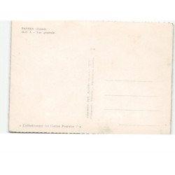 PANNES: vue générale vue aérienne 10x15 - très bon état
