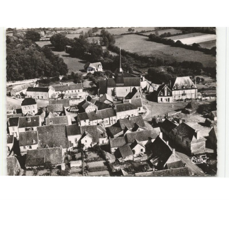PIERREFITE-de-BOIS: vue générale vue aérienne 10x15 - très bon état