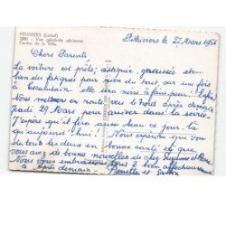 PITHIVIERS: vue générale, centre de la ville vue aérienne 10x15 - très bon état